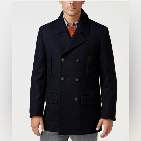 Lauren Ralph Lauren Wool Blend Pea Coat